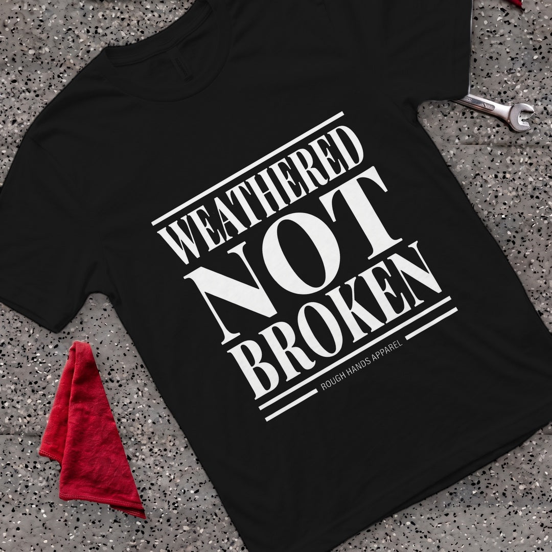 Weathered Not Broken T-Shirt - Black