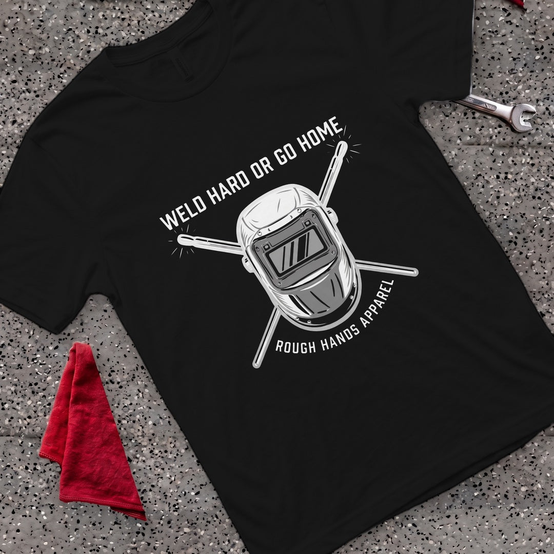 Weld Hard T-Shirt - Black