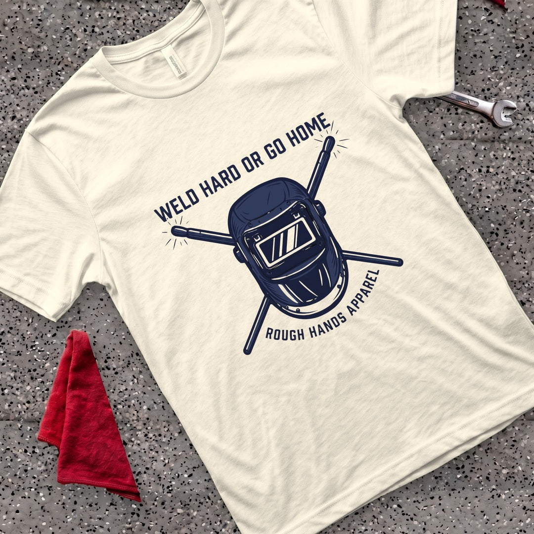 Weld Hard T-Shirt - Natural