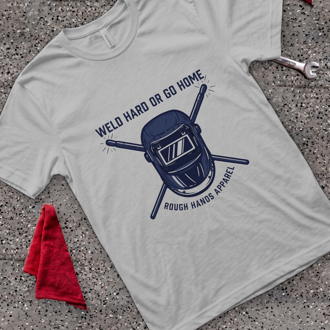 Weld Hard T-Shirt - Sport Grey