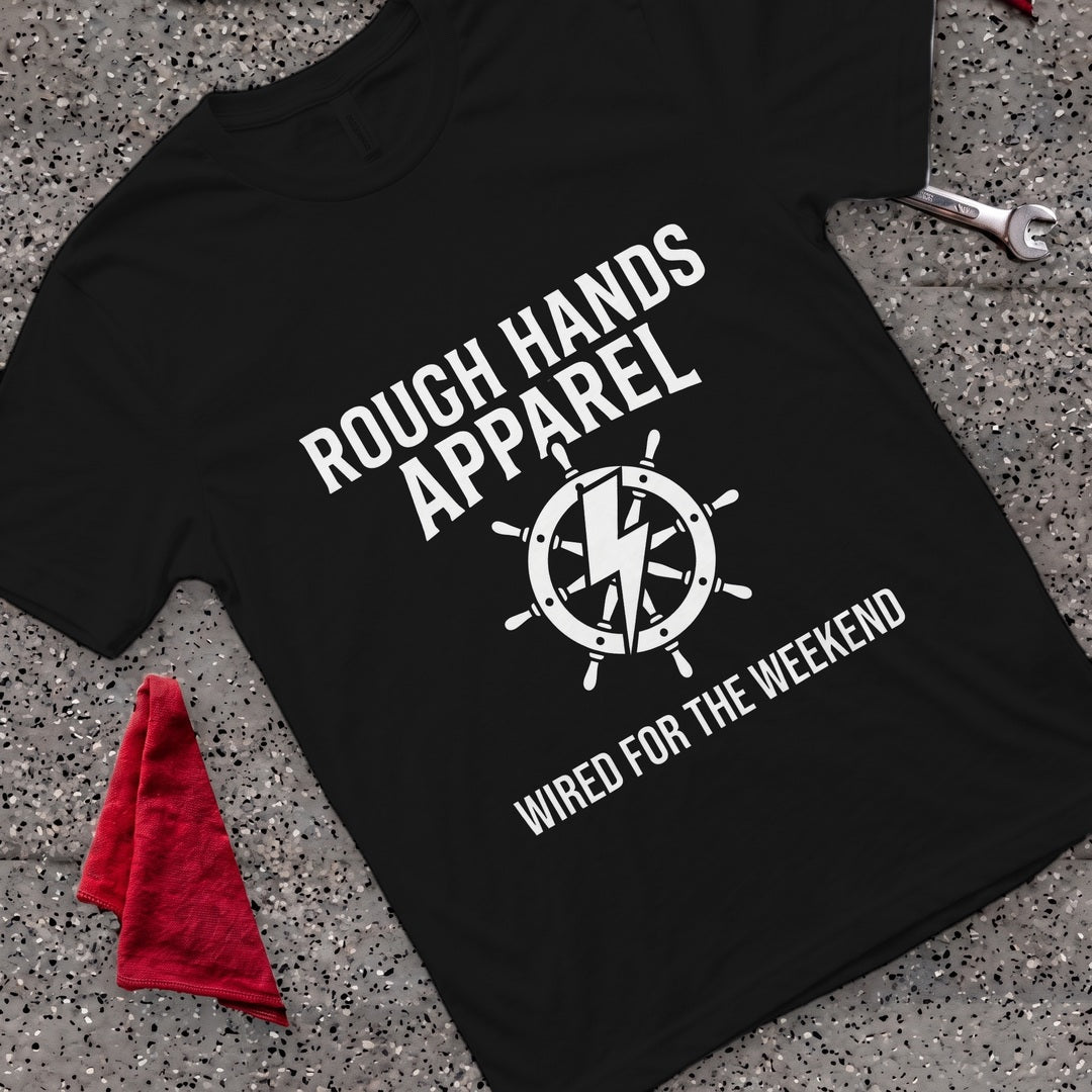 Wired Weekend T-Shirt - Black