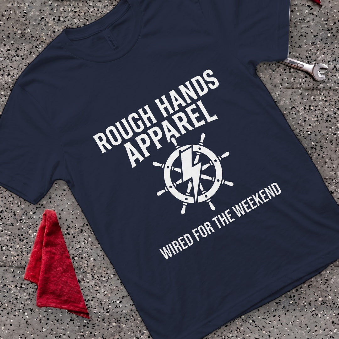 Wired Weekend T-Shirt - Navy