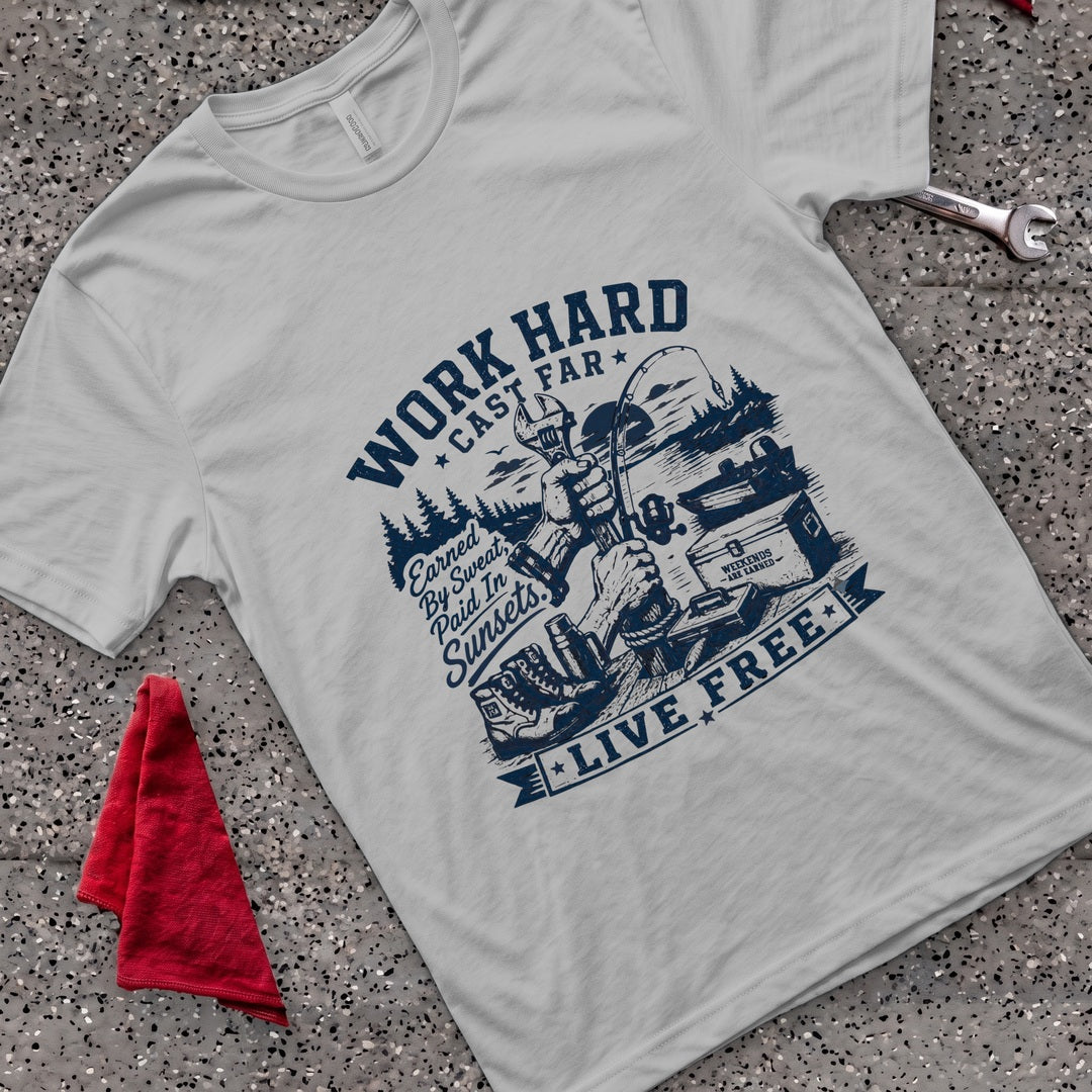 Cast Far T-Shirt - Sport Grey